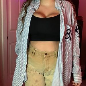 Blue and white vintage Cerruti 1881 flannel